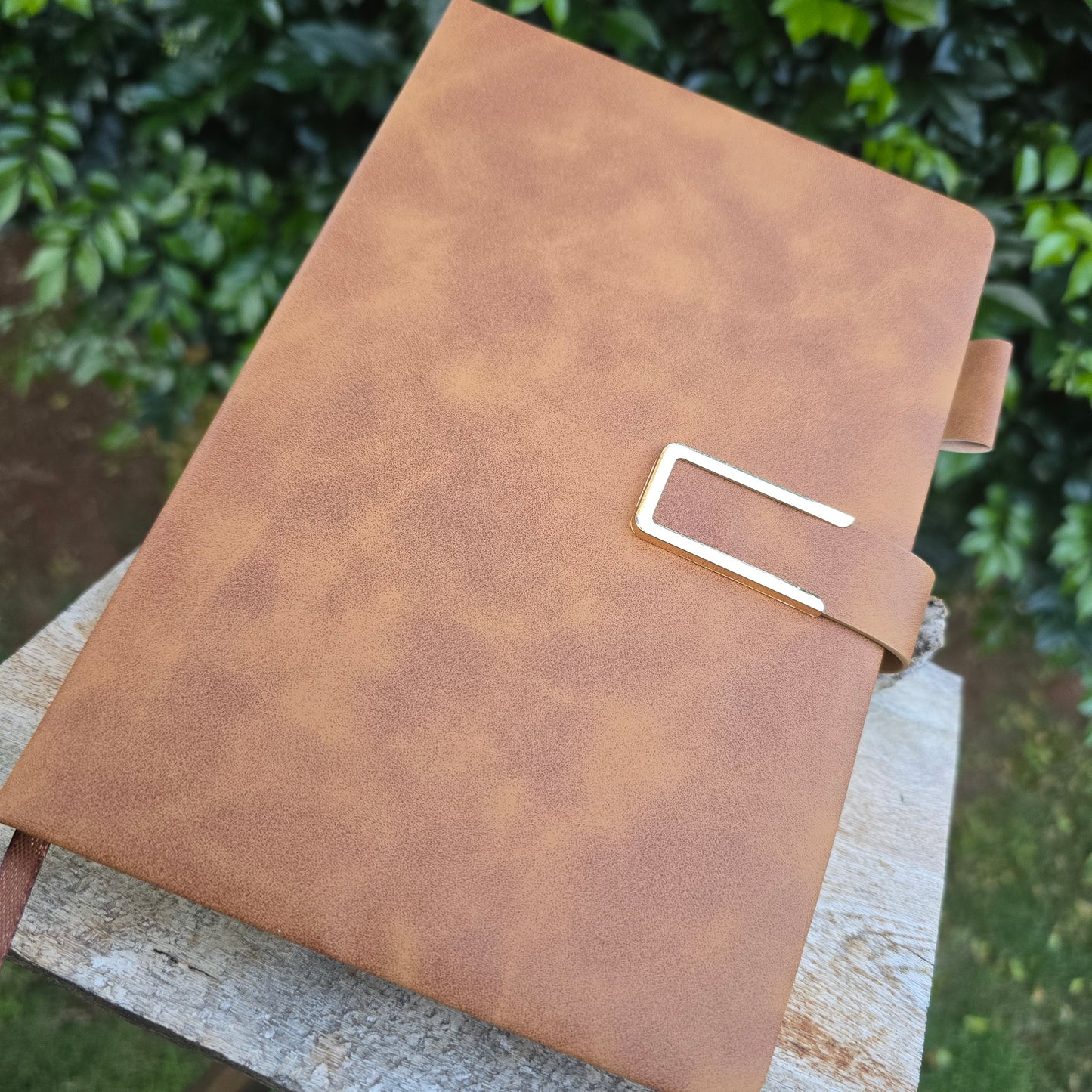 Personalized Premium Faux Leather Softcover Notebook
