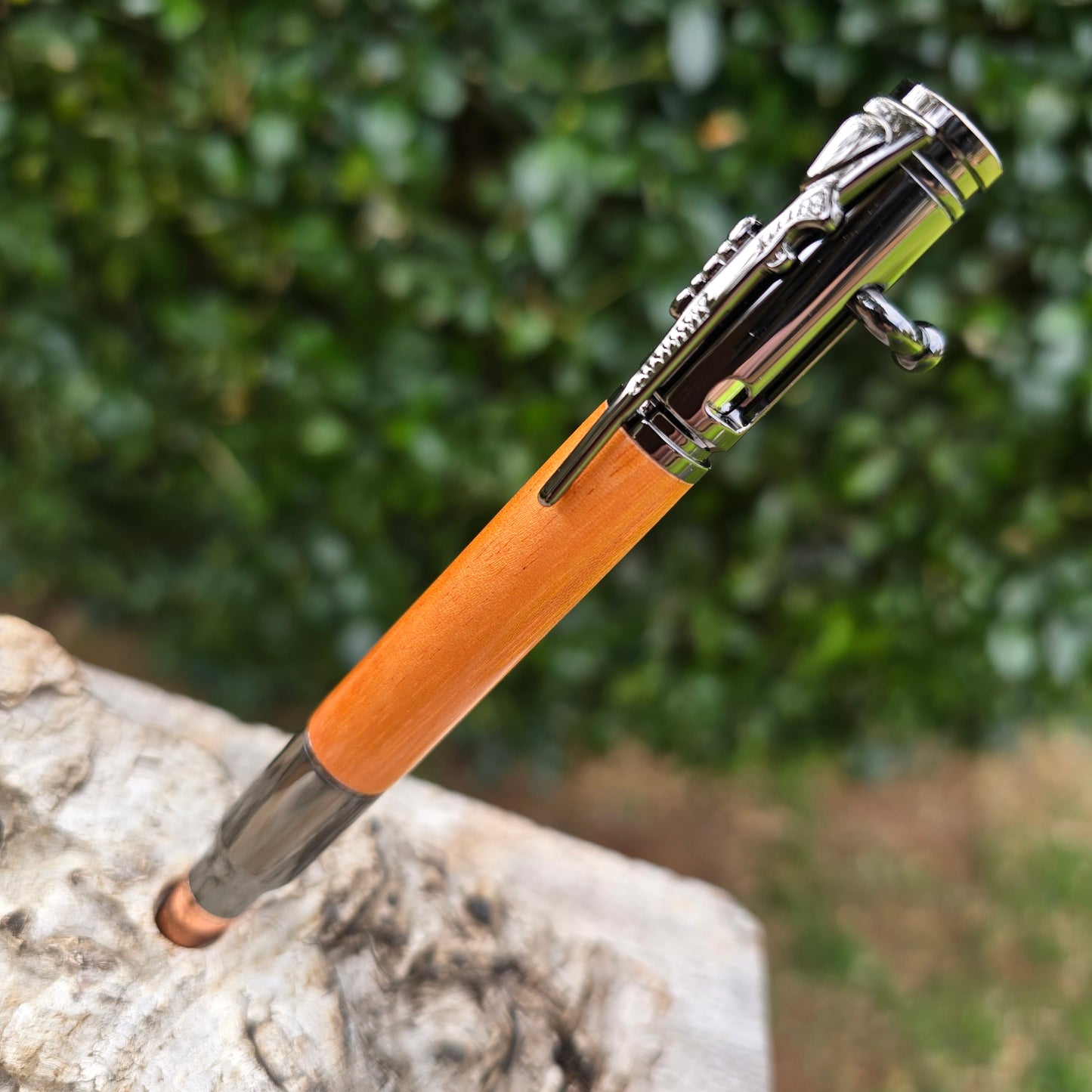 Mahogony Ned Kelly Style Pen