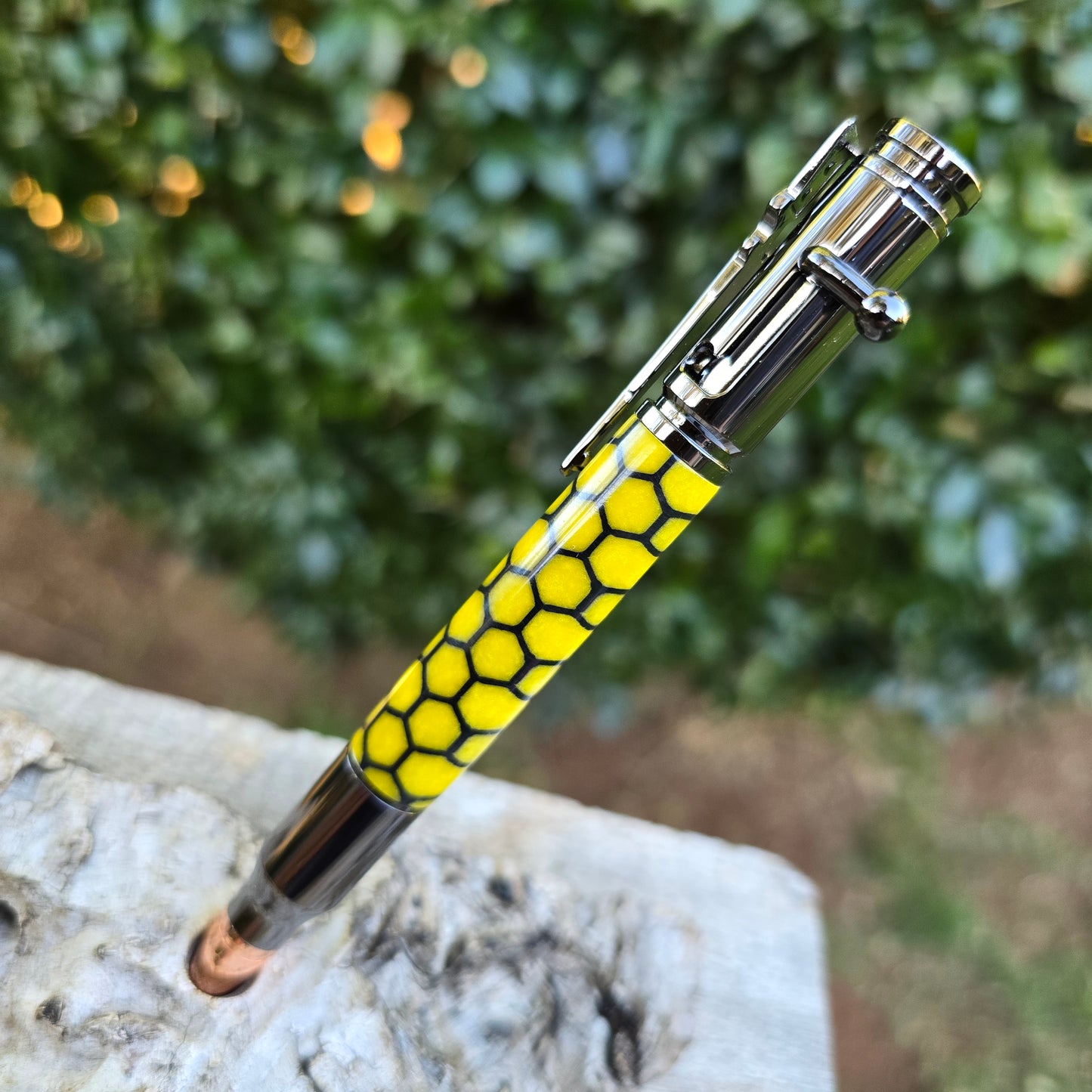 3D Honeycomb Ned Kelly Style Pen
