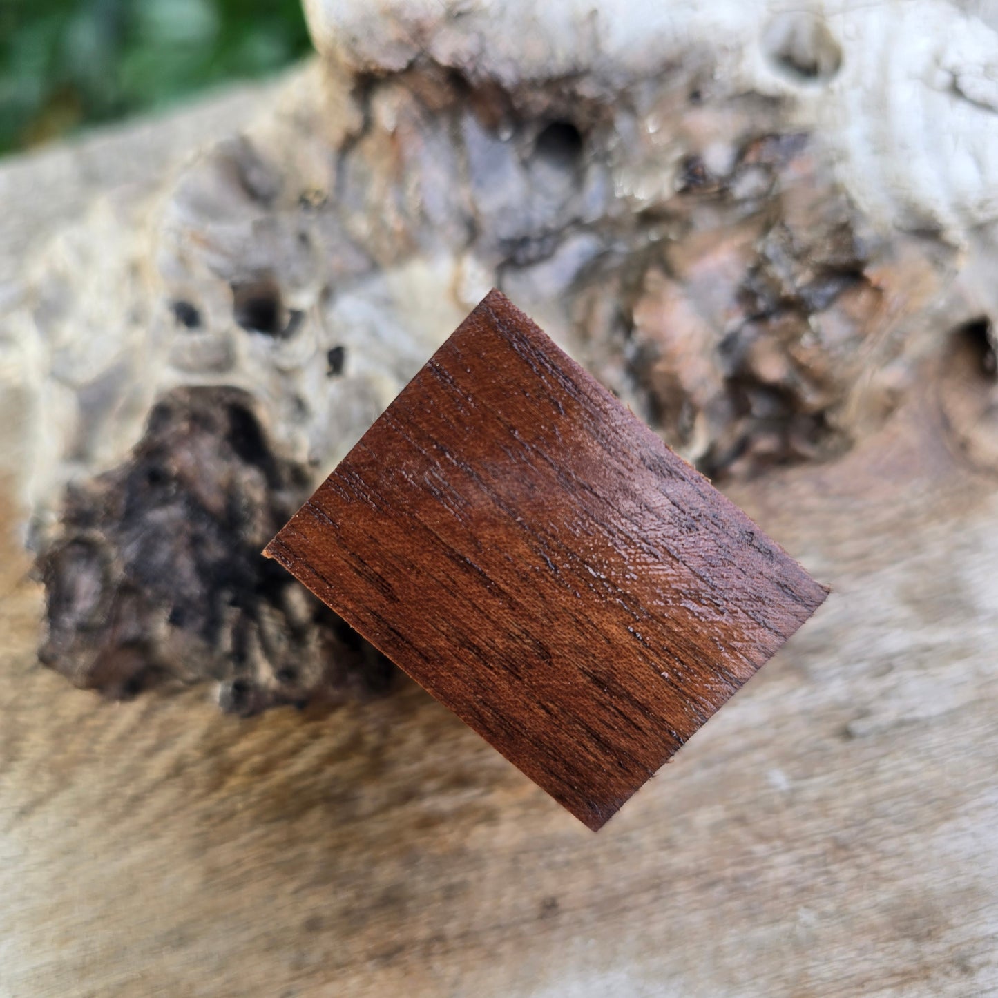 18/06/26 Live Turning - MINI Black Walnut Ned Kelly Style Pen with NATURAL WAX FINISH