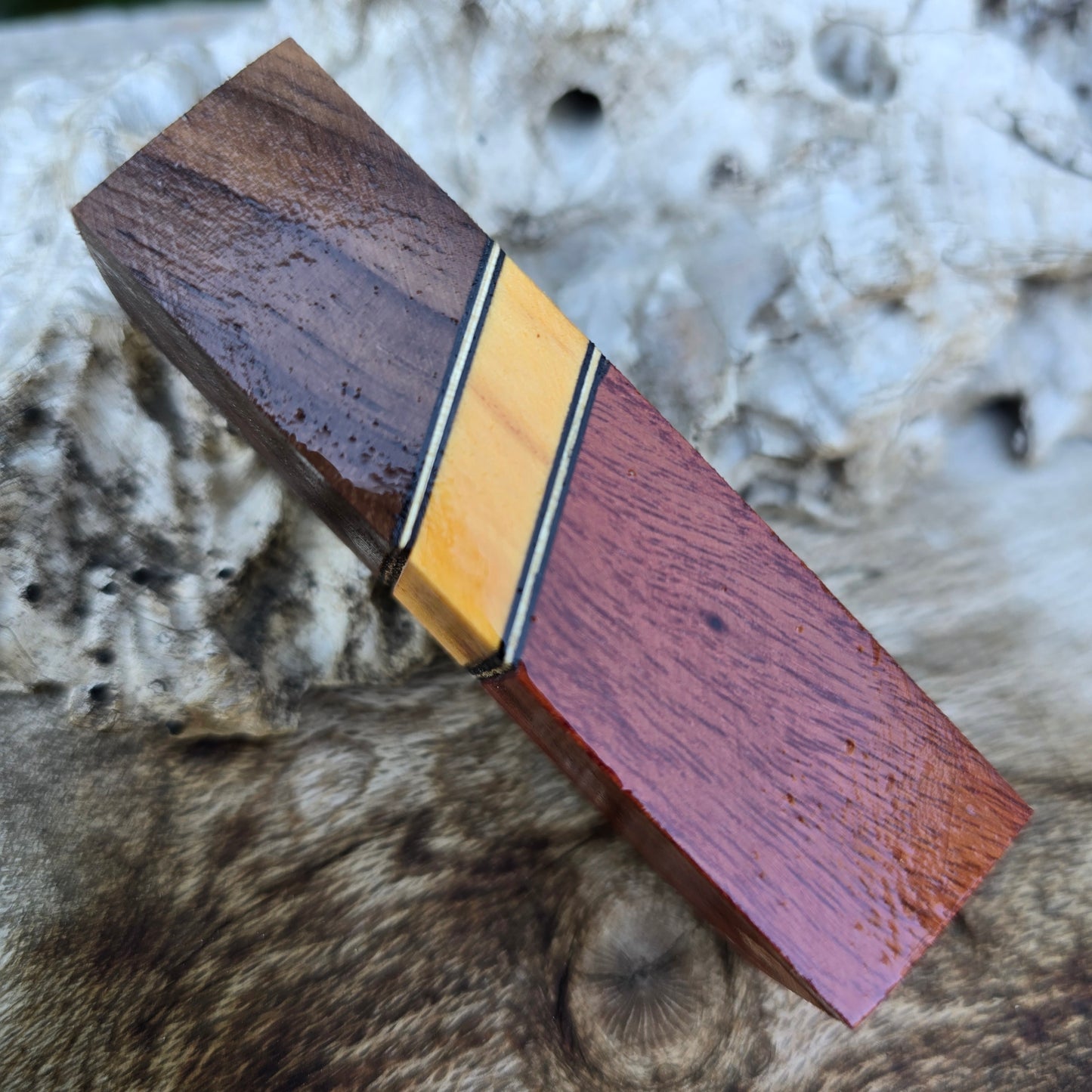 23/07/26 Live Turning - Segmented Spiritual Twist Style Pen