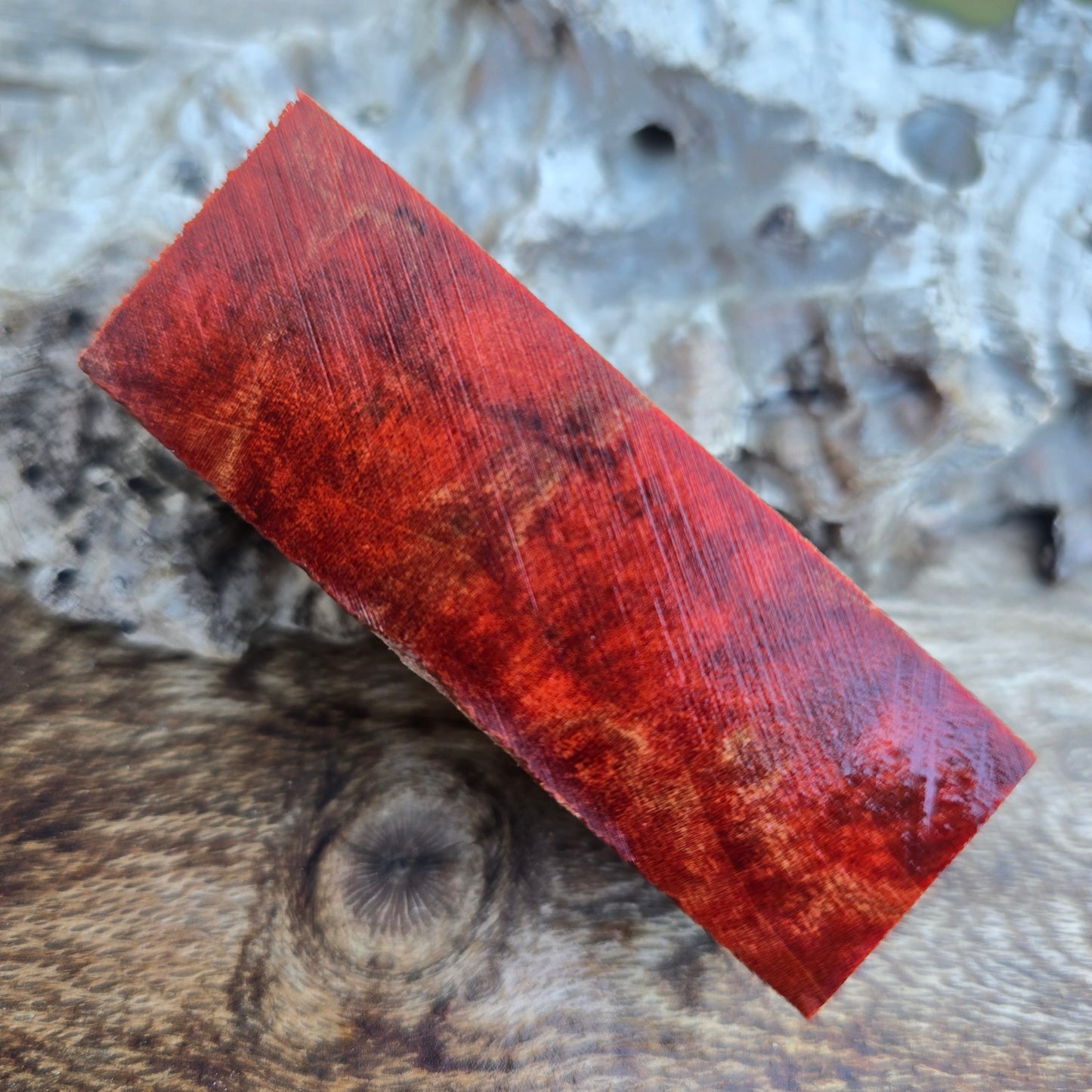 27/07/26 Live Turning - Dyed Timber Axel Click Style Pen
