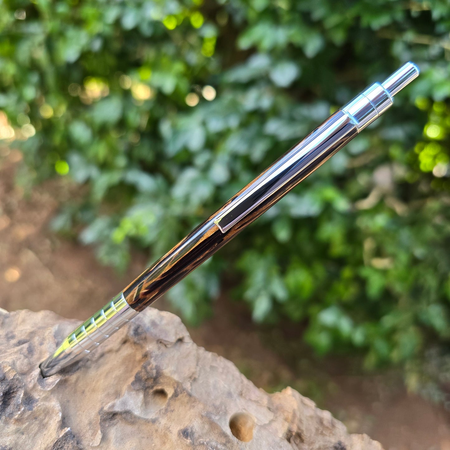 Palmwood Slender Click Pen