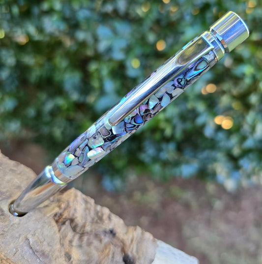 Athena Abalone Twist Pen