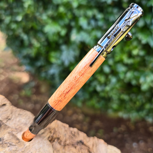 Mahogony Ned Kelly Style Pen