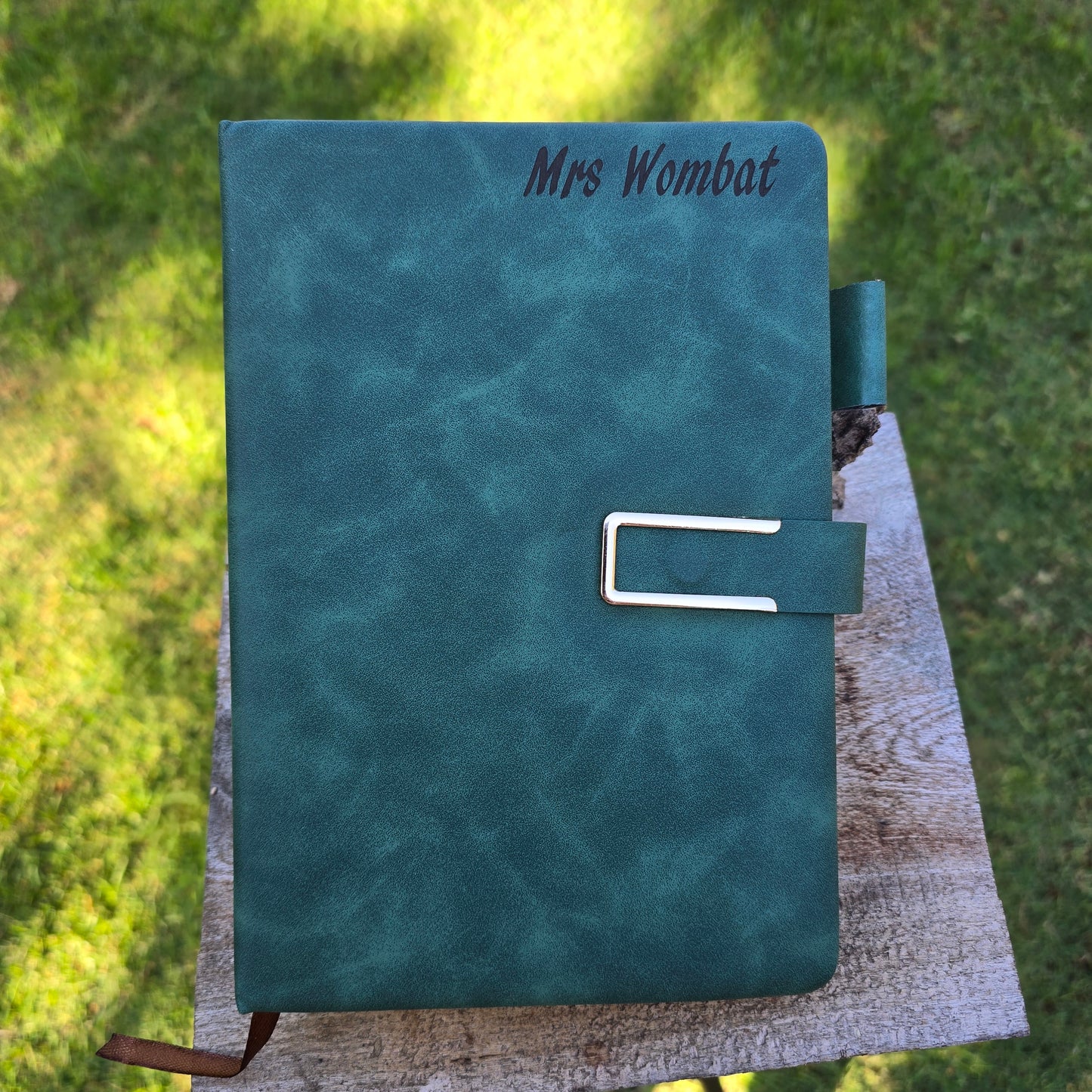 Personalized Premium Faux Leather Softcover Notebook