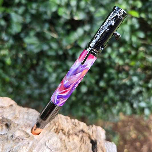 Epoxy Resin Ned Kelly Style Pen