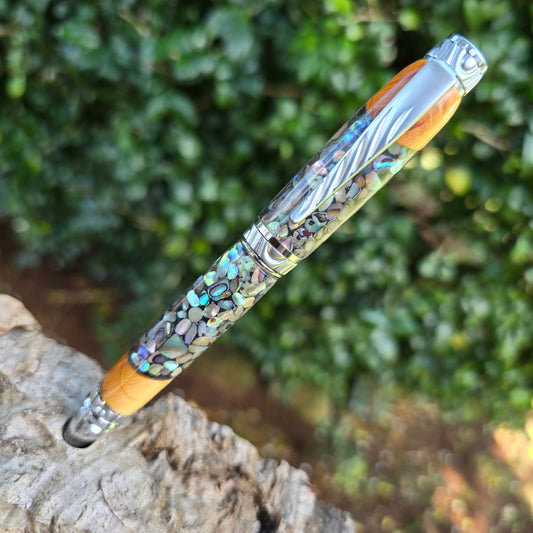 Abalone Ultra Cuban with Mallee Burl Trim