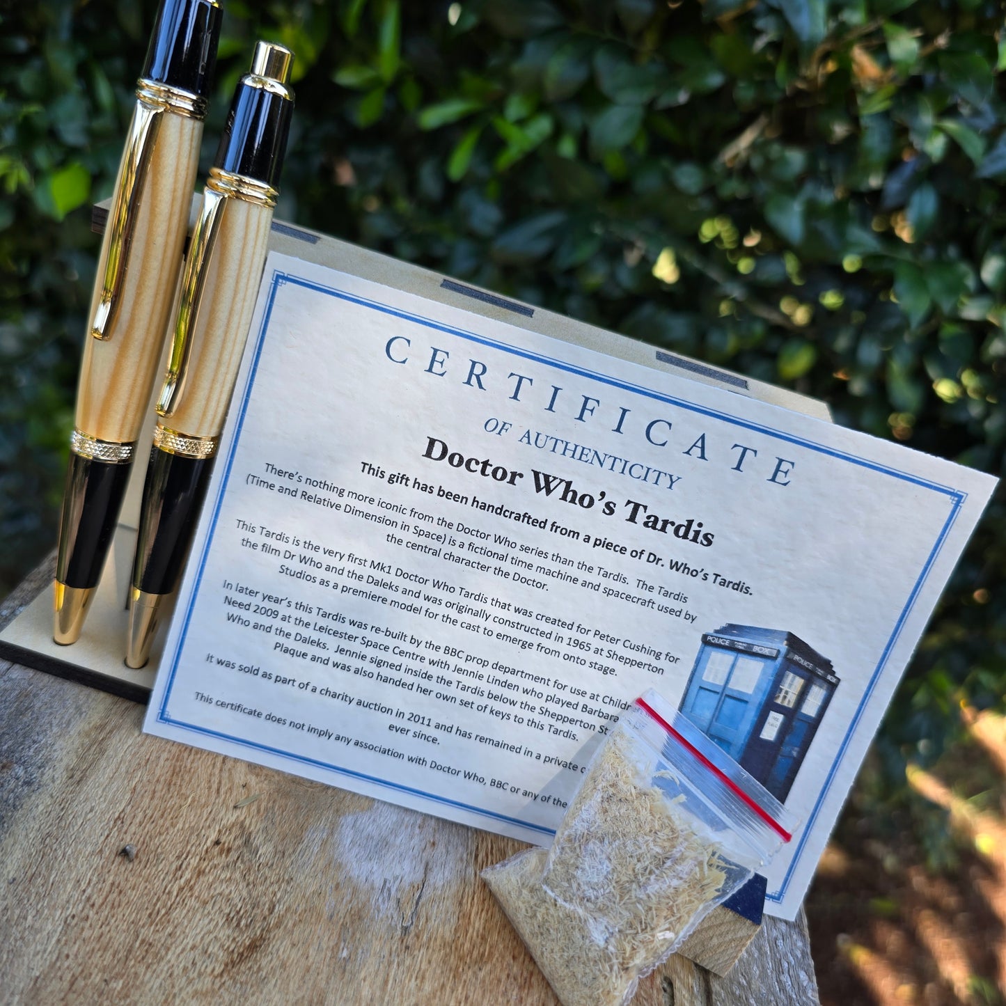 Doctor Who Tardis Sierra Click Pen and Pencil Set