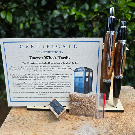 Doctor Who Tardis Sierra Click Pen and Pencil Set