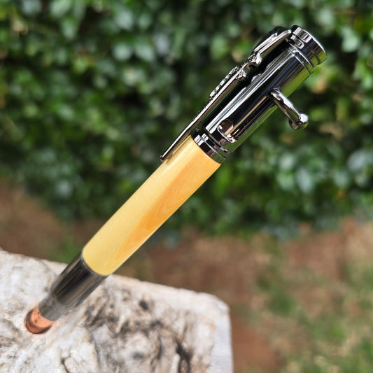 Huon Pine Ned Kelly Style Pen