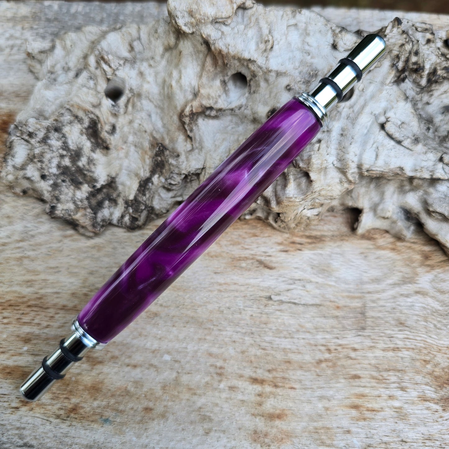 Acrylic Seam Ripper with Silver Trim