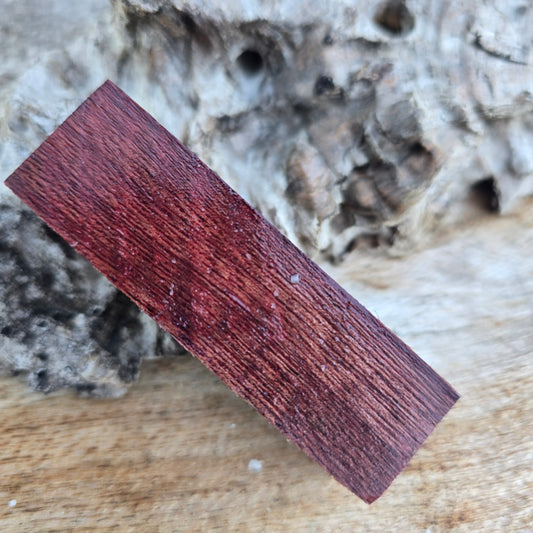 15/09/25 Live Turning - Purple Heart Anvil Click Style Pen