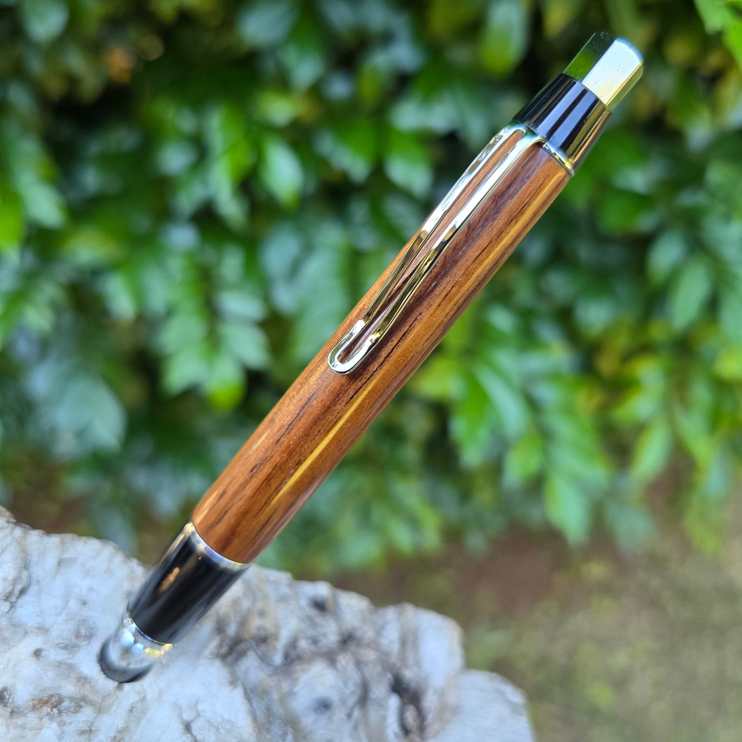 Blackwood Ashton Click Style Pen with Black/Silver Trim