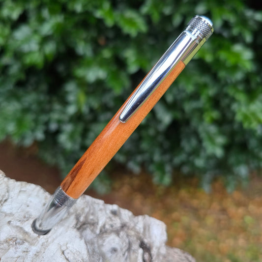 Tea Tree Cortona Twist Style Pen with Silver Trim