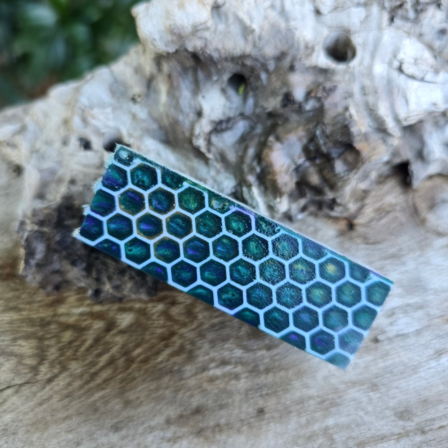 22/06/26 Live Turning - 3D Printed Honeycomb Axel Click Style Pen