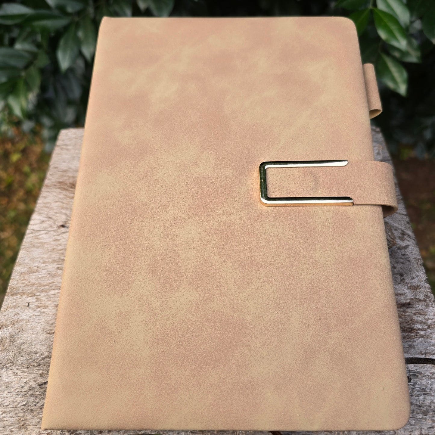Personalized Premium Faux Leather Softcover Notebook