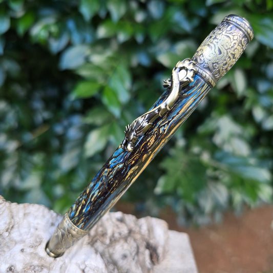 Blue Hemp Allure Dragon Twist Pen