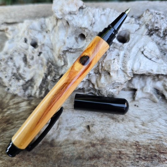 Cape Lilac Chester Rollerball Pen with Black Trim