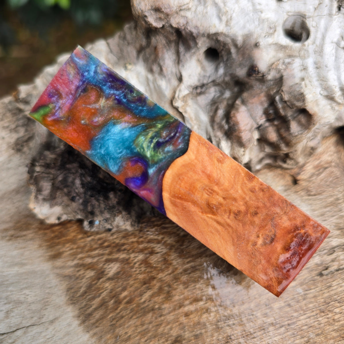 05/10/26 Live Turning - Hybrid Epoxy Allure Dragon Twist Pen