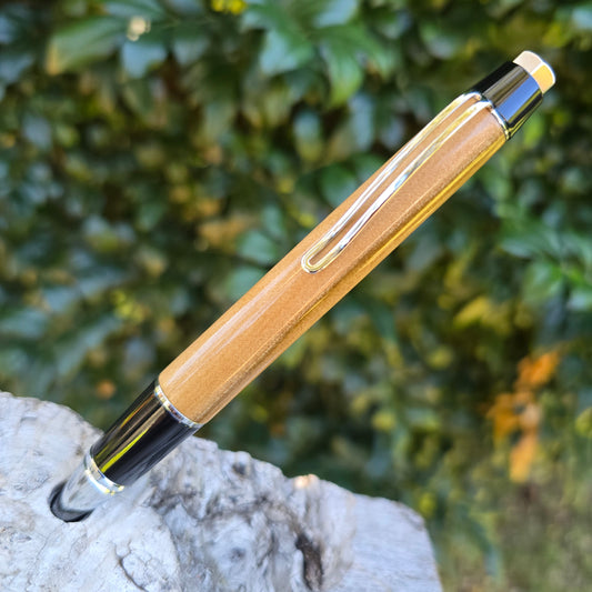 Sassafras Ashton Click Style Pen with Silver Trim